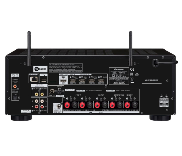 Pioneer VSX-832 Czarny - 496152 - zdjęcie 3